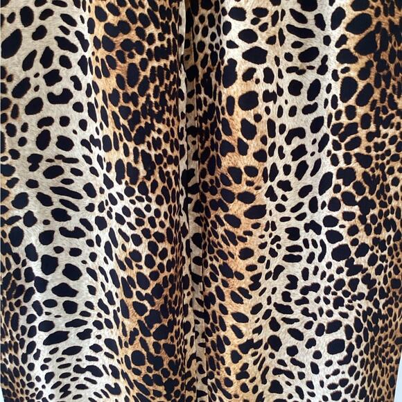 NWT Melissa Odabash Jude Cheetah Leopard Print Pull On Beach Pants Sz XS - Picture 5 of 6